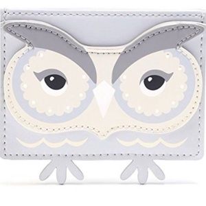 Kate Spade owl card holder